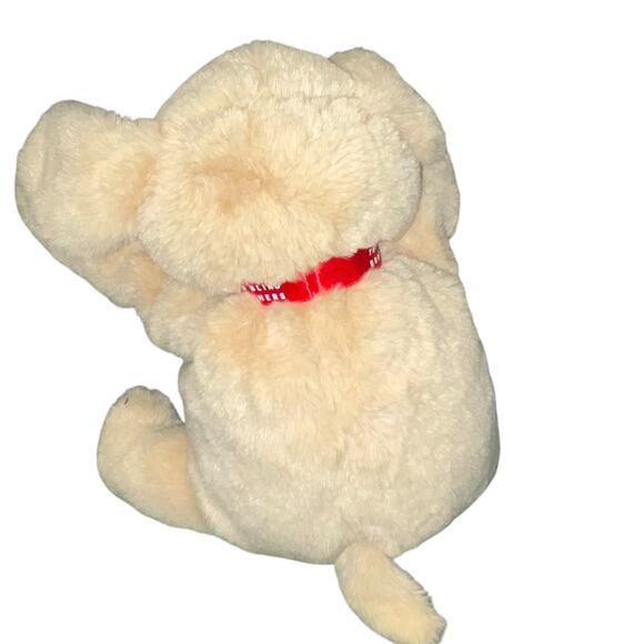 Two Blind Brothers Plush Guider Dog Braille Stuffed Animal Nursery Decor Tan 16" - Picture 4 of 12